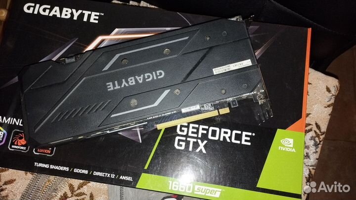 Видеокарта gtx 1660 super