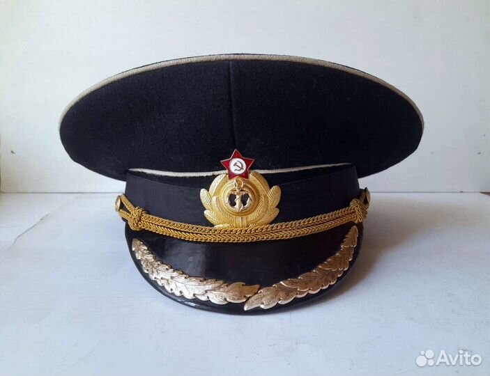 Фуражка вмф ссср(старший офицер.состав) 58 р-р