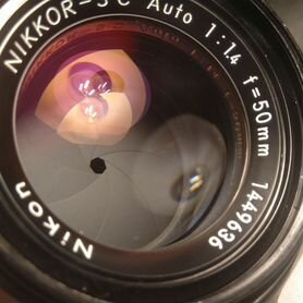 Nikon Nikkor-S.C 50mm 1.4 коллекционный идеал