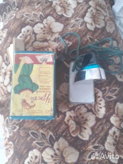 Утюг дорожный малогабаритный СССР