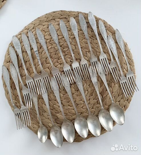 Столовые приборы СССР мельхиор