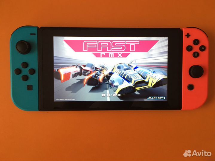 Nintendo Switch Neon Red Blue