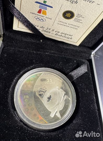 Канада 25 2008 Бобслей Олимпиада Ванкувер