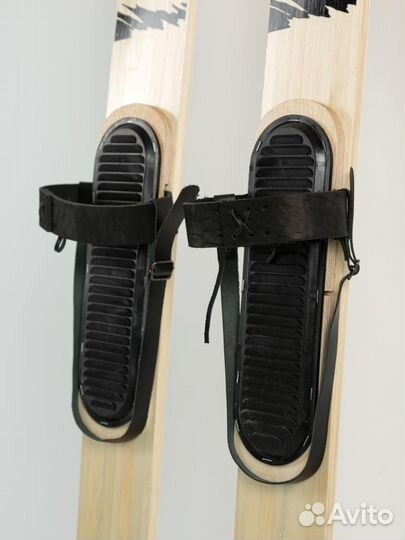 Охотничьи лыжи Маяк Лесные 175х11, дерево-пластик