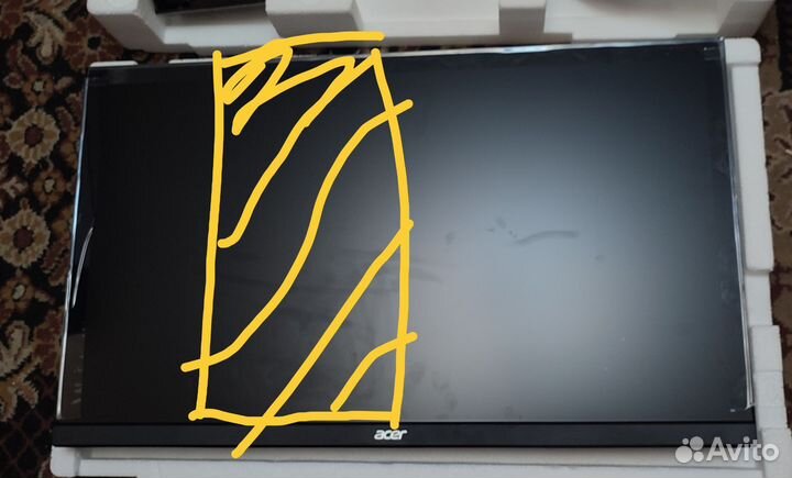 Монитор компьютерный aser ka272 Ebi