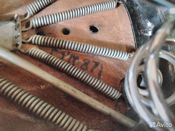 Седло кожа 1987г