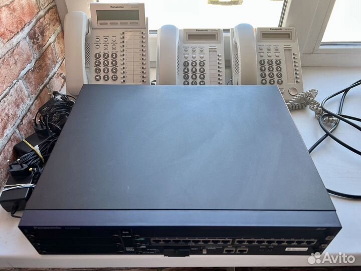 IP атс Panasonic KX-NCP500 (станция и телефоны)