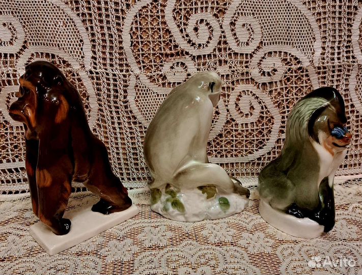 Фарфоровые статуэтки лфз