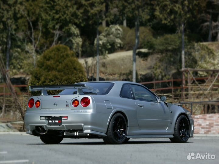 Задний бампер GTR (Coupe) на Nissan Skyline R34