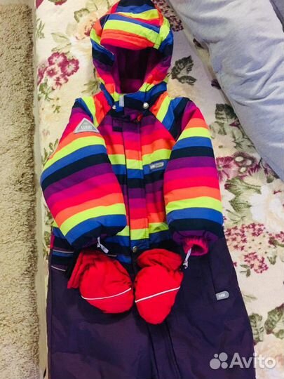 Зимний детский комбинезон lenne