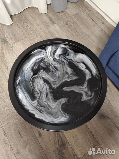 Кофейный столик, съемный поднос, разборный