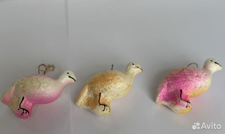 Елочные игрушки СССР