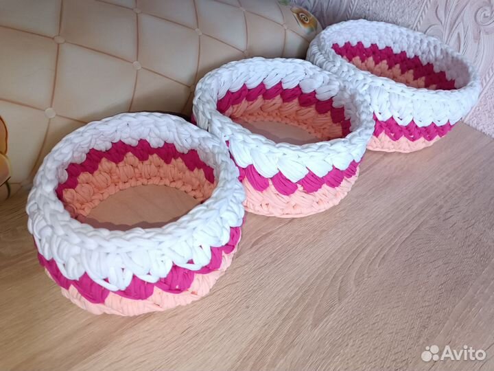 Набор интерьерных корзин