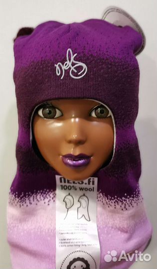 Шапка шлем Nels зимняя 52-56 новая