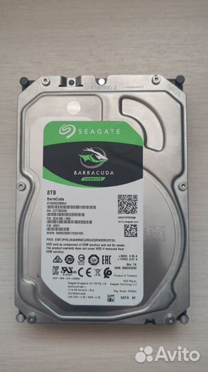 Жесткий диск 8тб Seagate Baracuda