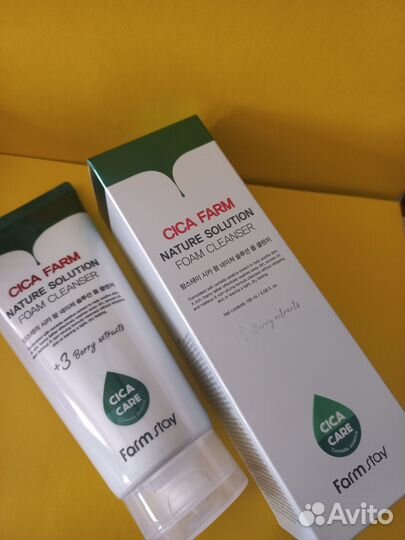 Farm Stay Очищающая пенка с центеллой азиатской