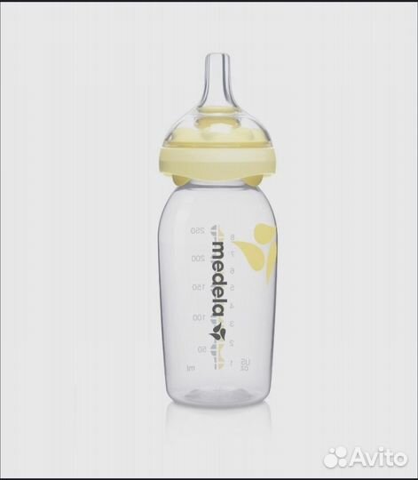 Бутылочка medela со смарт соской calma