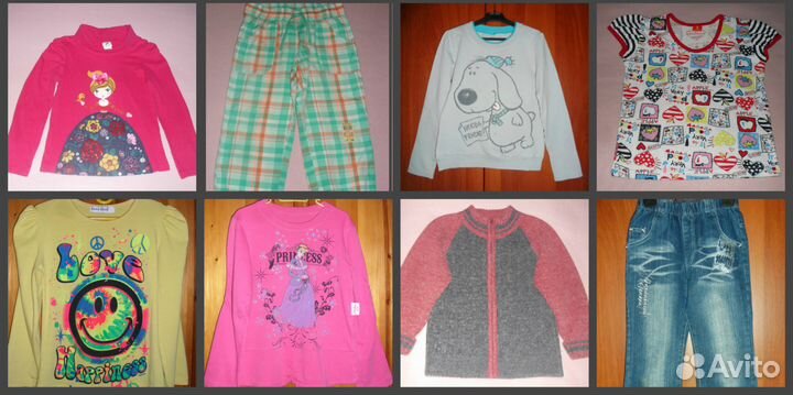 Пакет вещей (можно отдельно) на 5-9 лет