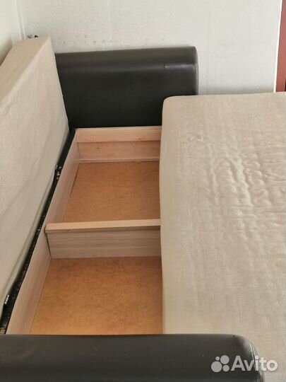 Диван прямой раскладной евро книжка б/у