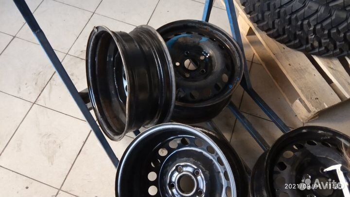 Диски штампованные r16