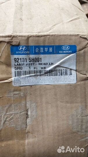 Фара hyundai HD65,72,78 (02) левая OE