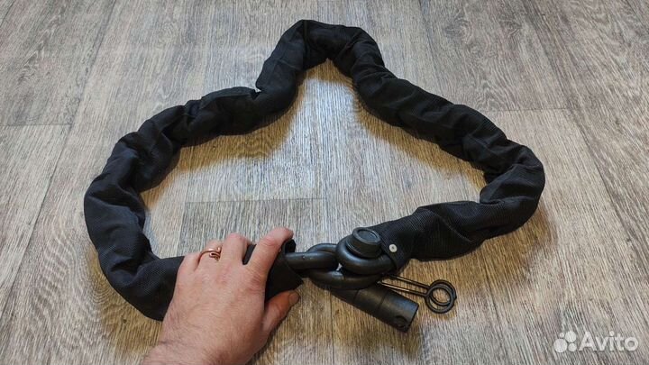 Комплект от угона 16 мм. цепь 1,5 метра + замок