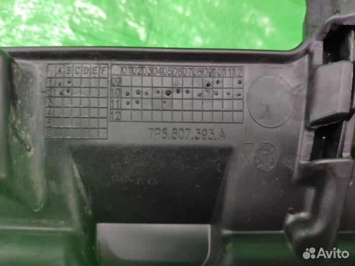 Направляющая бампера лев. зад. Volkswagen Touareg