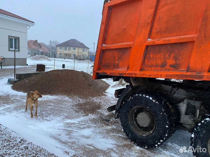 Песок карьерный доставка