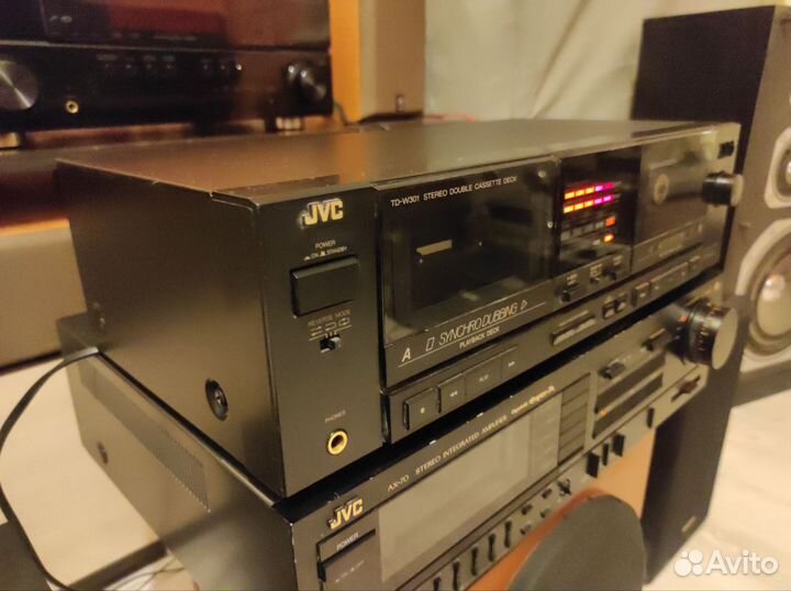 Кассетная дека Jvc TD-W301