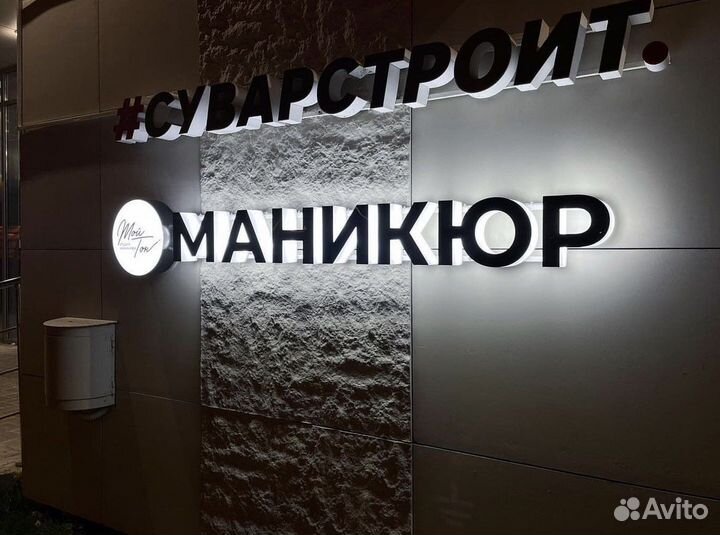 Вывеска паспорт изготовление монтаж и согласование