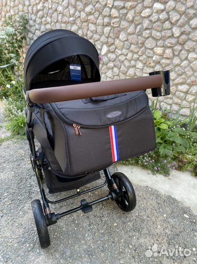 Коляска Дарех 2 в1 (черный стиль )