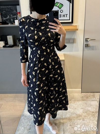 Платье миди с альпаками louche, XS бу