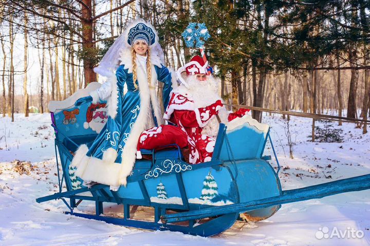 Дед Мороз и Снегурочка