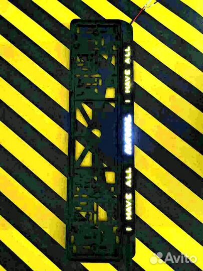 Led ramki с подсветкой, Лед рамки с надписью