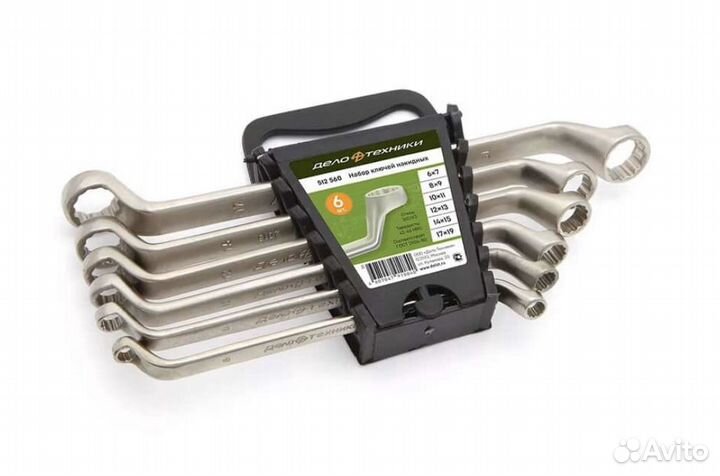 Набор накидных ключей 6 пред. Дело Техники