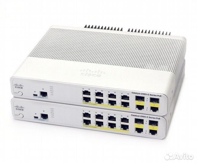 Коммутатор Сisco WS-C2960C-8PC-L POE