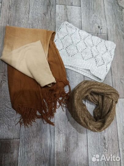 Шарф хомут снуд