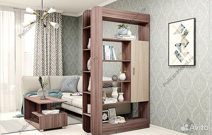 Стеллажи-перегородки