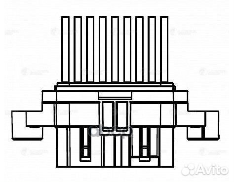 LFR03631 резистор отопителя тип Sanden УАЗ Пат