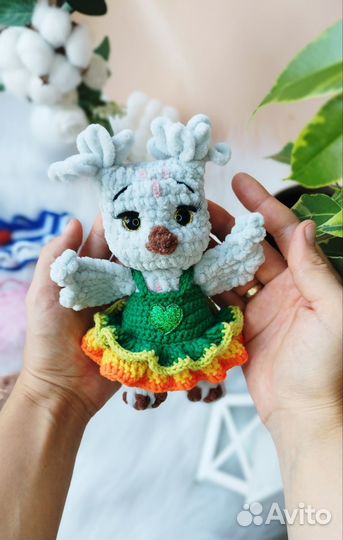 Вязаная совушка