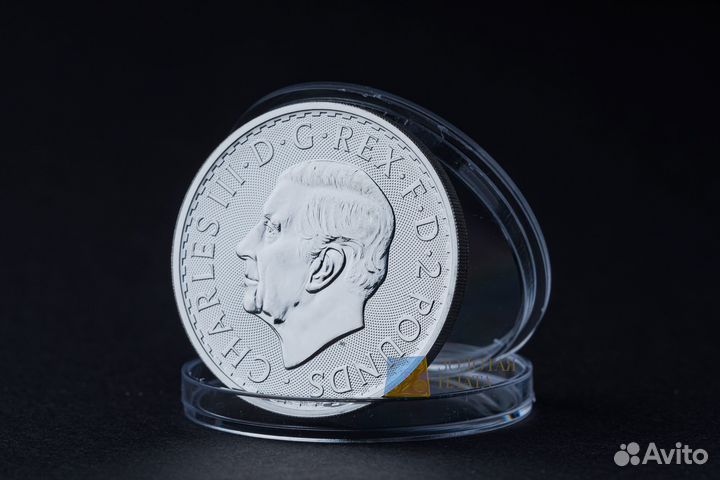 Серебряная монета британия