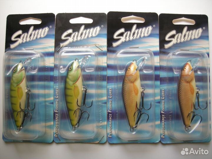 Salmo Slider 6F/7F, Salmo Wacky 9F/12F, Perch 8F