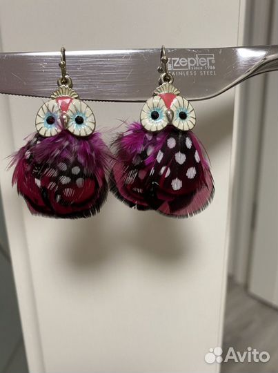 Бижутерия серьги