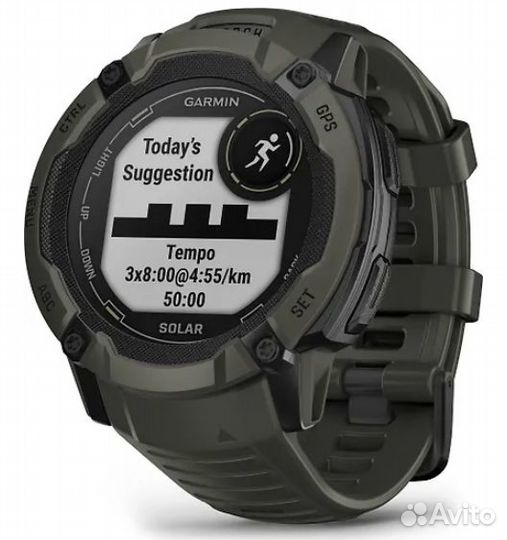 Garmin Instinct 2X Solar Moss Часы Новые