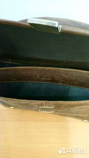 Мужской кожаный портфель