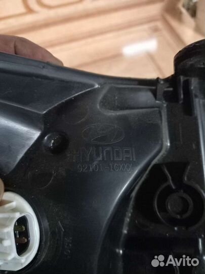 Фара левая передняя Hyundai Getz