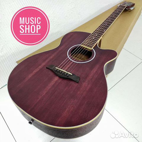 Гитара новая акустическая Sevillia красное дерево