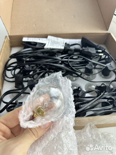 Ретро гирлянда уличная