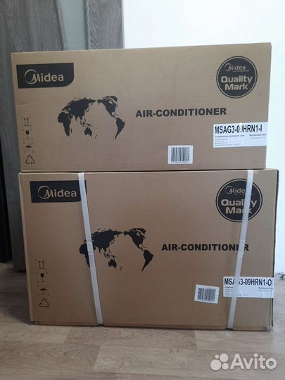 Кондиционер новый, Midea
