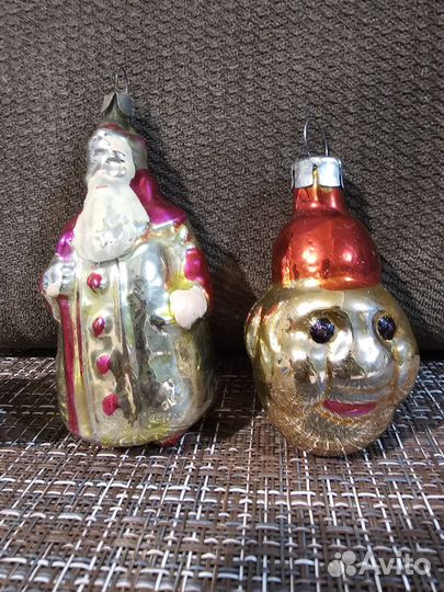 Елочные игрушки СССР одним лотом